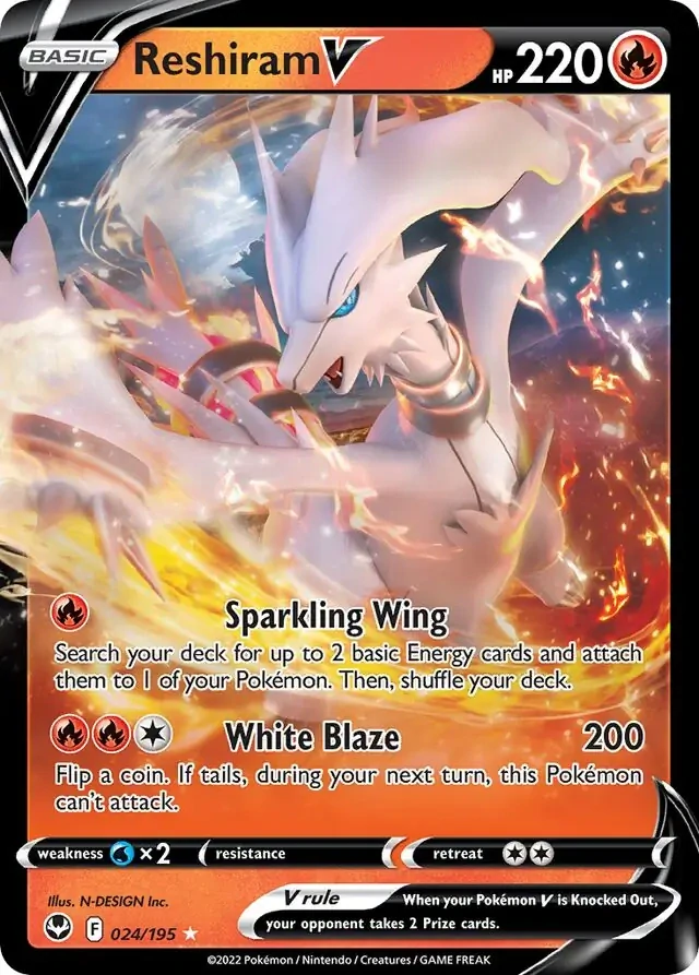 Reshiram V (SIT 024)