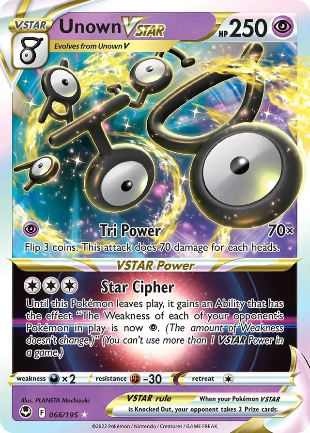 Unown VSTAR (SIT 066)