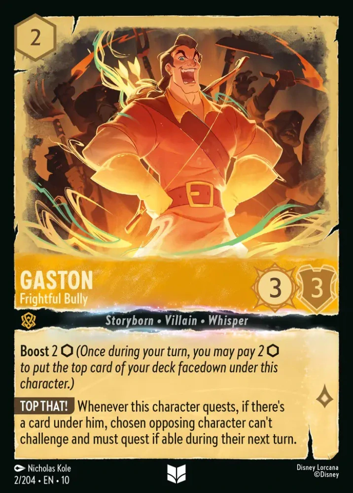 Gaston - Frightful Bully (V.1) - foil