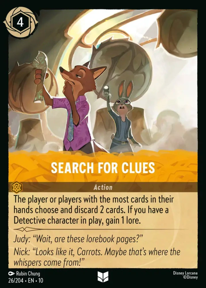 Search for Clues - foil