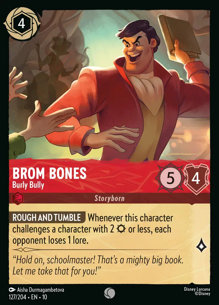 Brom Bones - Burly Bully - foil