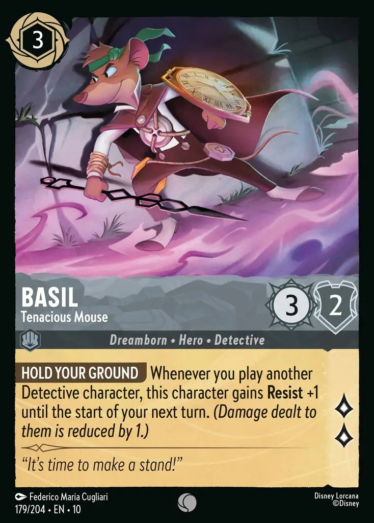 Basil - Tenacious Mouse - foil