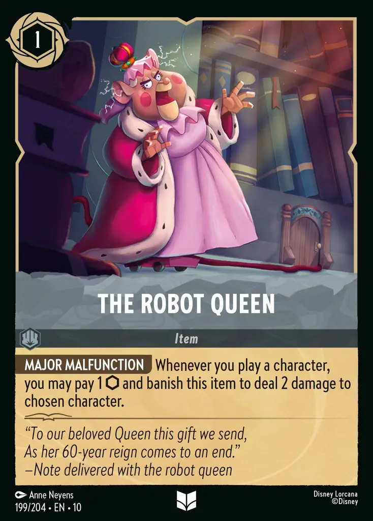 The Robot Queen - foil