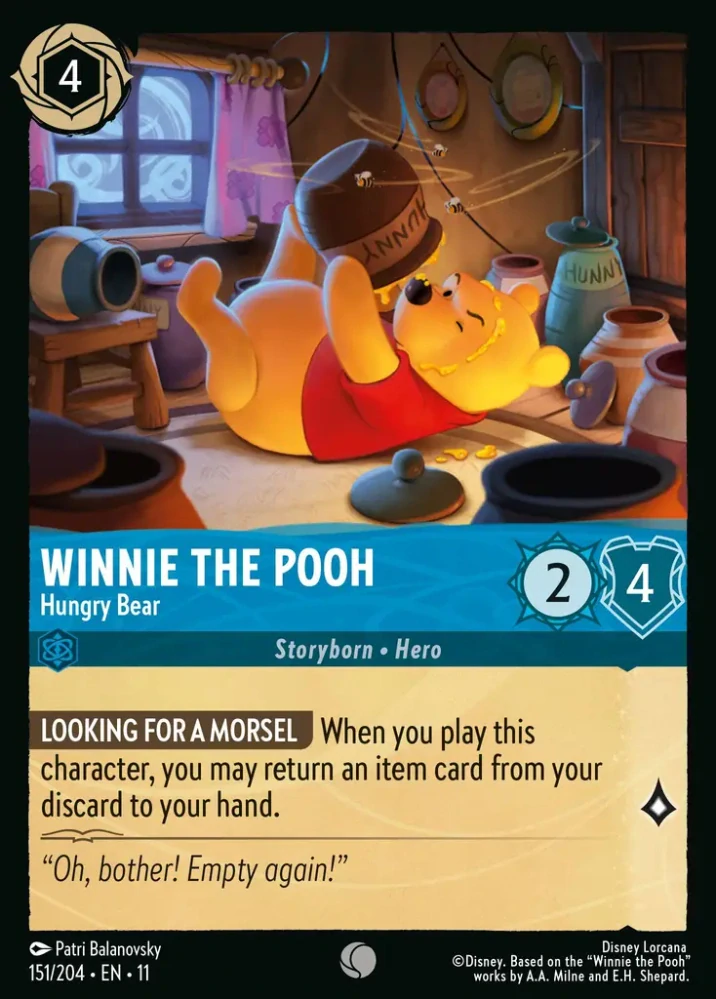 Winnie the Pooh - Hungry Bear (V.1)