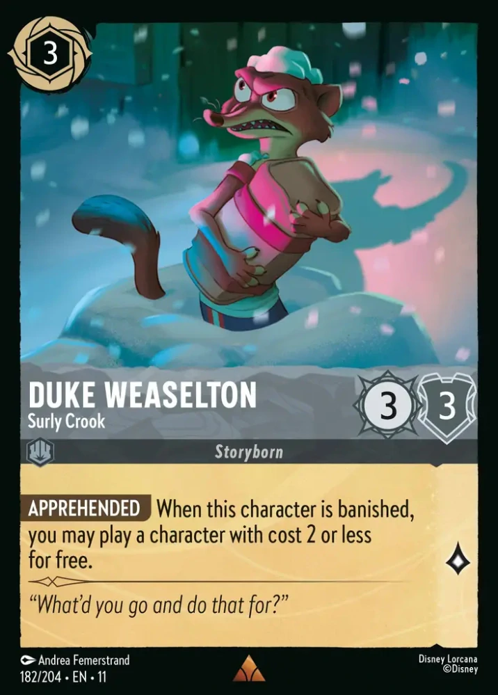 Duke Weaselton - Surly Crook