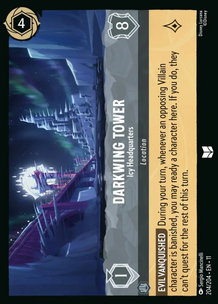 Darkwing Tower - Icy Headquarters - foil