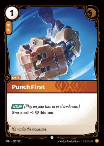 Punch First