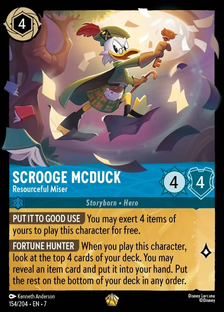 Scrooge McDuck - Resourceful Miser - foil