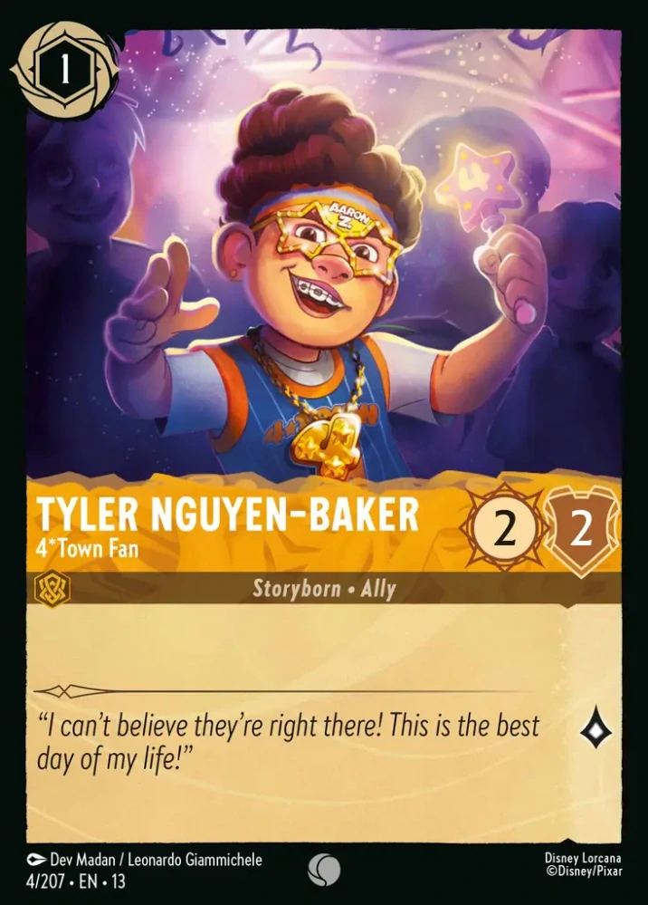 Tyler Nguyen-Baker - 4*Town Fan - foil