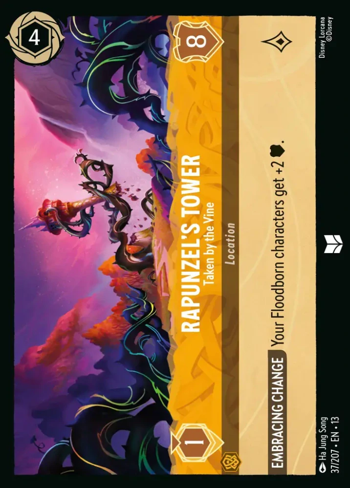 Rapunzel's Tower - Taken by the Vine - foil