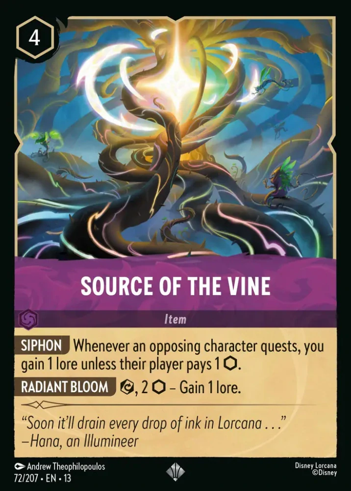 Source of the Vine - foil