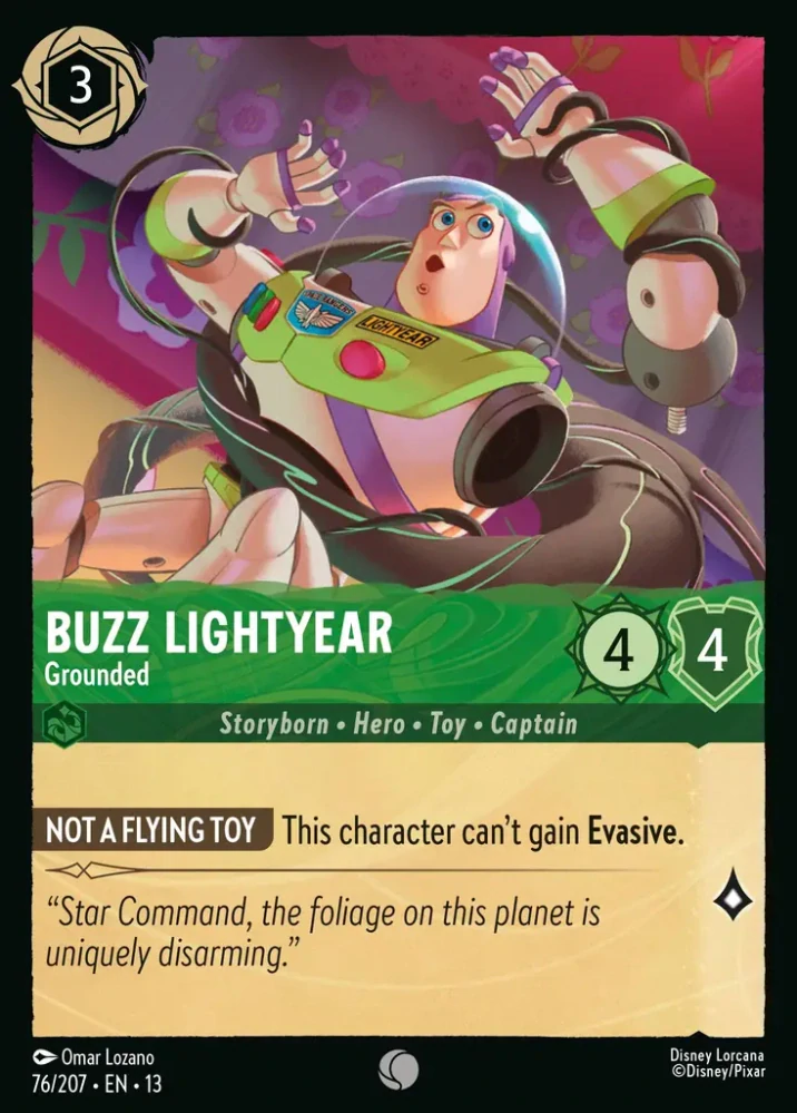 Buzz Lightyear - Grounded - foil