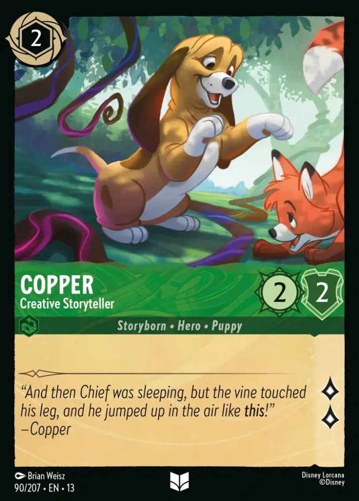 Copper - Creative Storyteller - foil