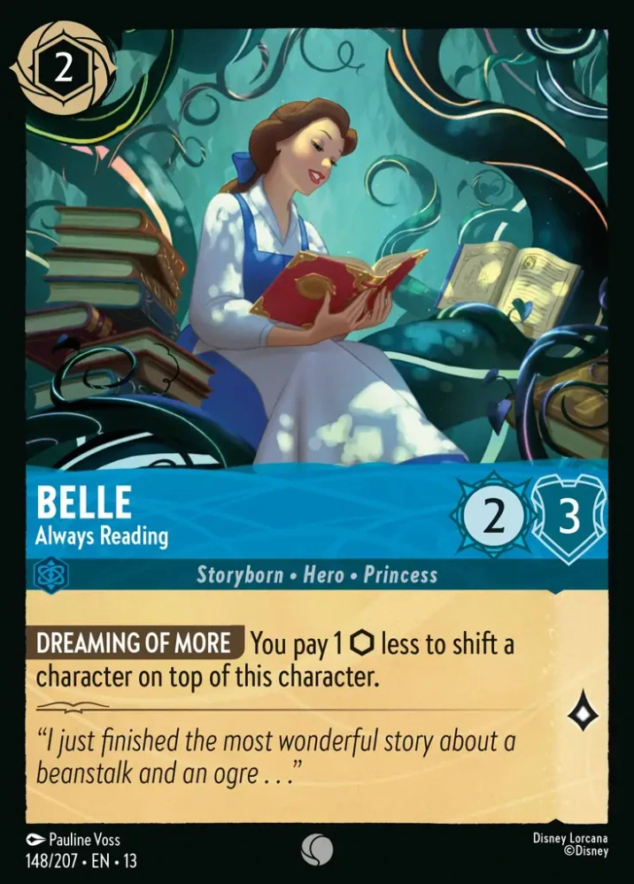 Belle - Always Reading - foil