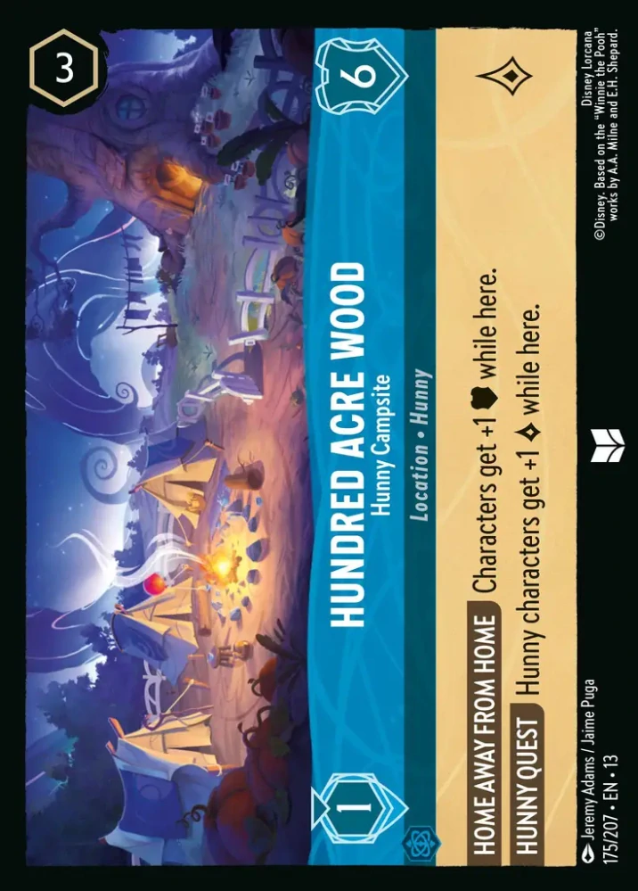 Hundred Acre Wood - Hunny Campsite (V.1) - foil