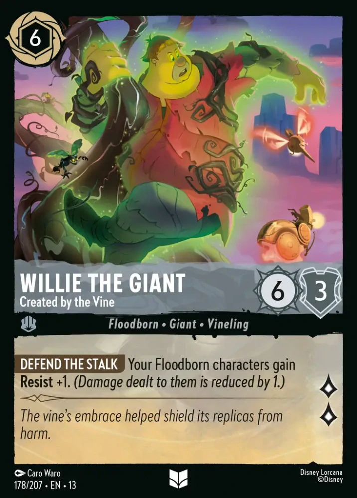Willie the Giant - Created by the Vine - foil