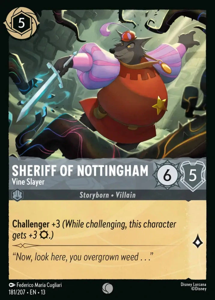 Sheriff of Nottingham - Vine Slayer - foil