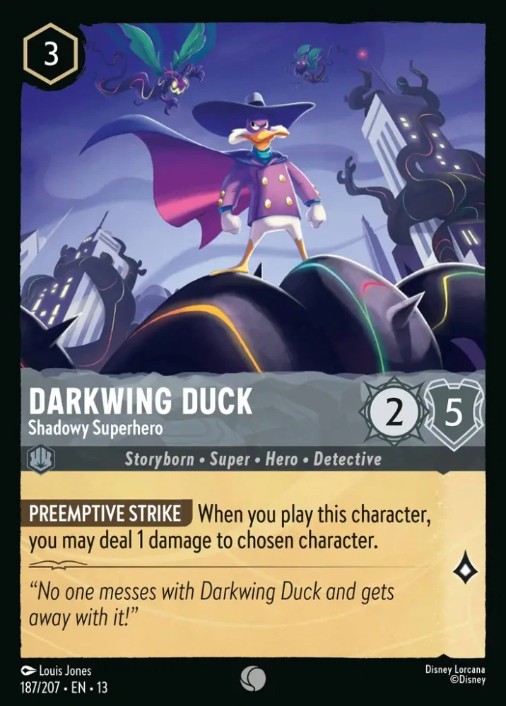 Darkwing Duck - Shadowy Superhero - foil