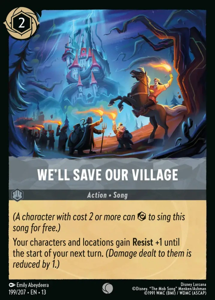 We'll Save Our Village - foil