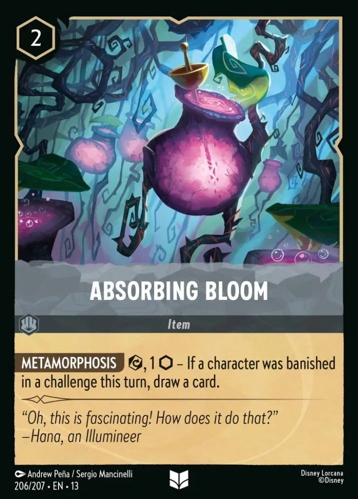 Absorbing Bloom - foil