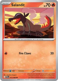 Salandit (POR 015) - REVERSE HOLO