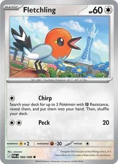 Fletchling (POR 066) - REVERSE HOLO