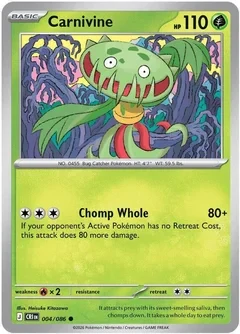 Carnivine (CRI 004) - REVERSE HOLO