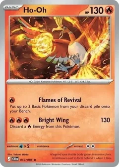 Ho-Oh (CRI 010) - REVERSE HOLO