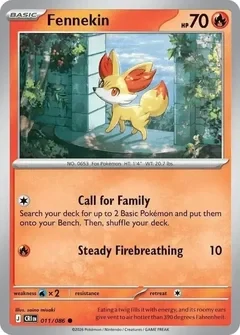 Fennekin (CRI 011) - REVERSE HOLO