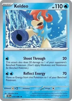 Keldeo (CRI 019) - HOLO