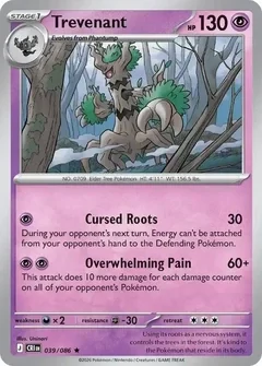 Trevenant (CRI 039) - HOLO