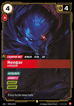Rengar, Unseen (V.2 - Showcase)