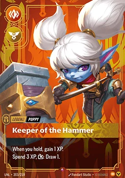 Poppy, Keeper of the Hammer (V.1 - Rare)