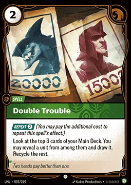Double Trouble - foil