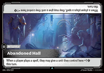 Abandoned Hall - foil