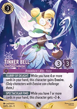 Tinker Bell - Snowflake Collector - NF