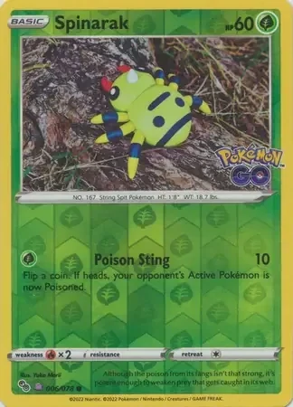 Spinarak (PGO 006) - DITTO - NEODLEPENÝ