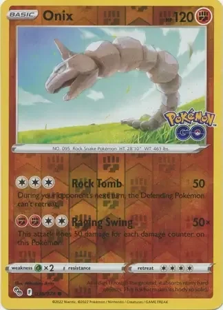 Onix (PGO 036) - REVERSE HOLO