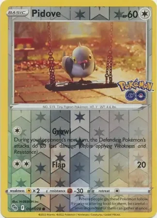 Pidove (PGO 061) - REVERSE HOLO