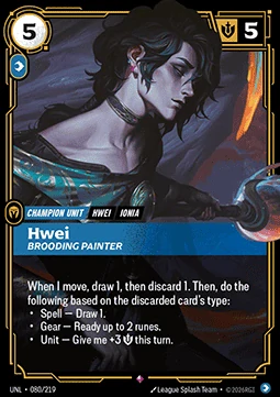 Hwei, Brooding Painter