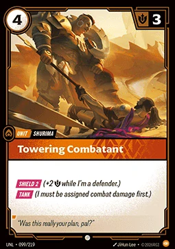 Towering Combatant