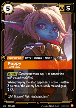 Poppy, Paragon (V.1 - Rare)