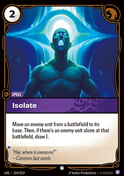 Isolate