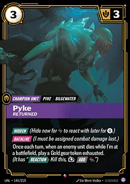 Pyke, Returned (V.1 - Rare)