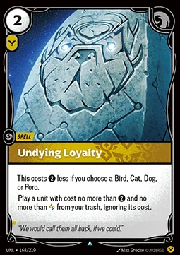Undying Loyalty
