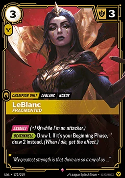 Leblanc, Fragmented (V.1 - Rare)