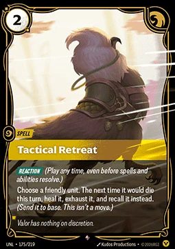 Tactical Retreat