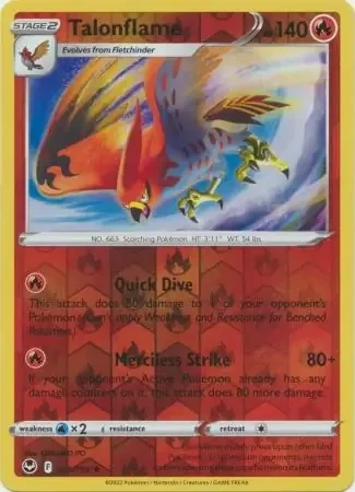 Talonflame (SIT 029) - REVERSE HOLO