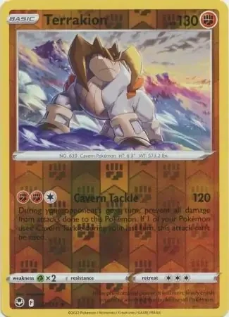 Terrakion (SIT 097) - REVERSE HOLO