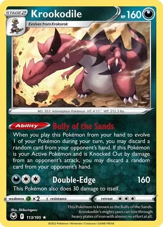 Krookodile (SIT 113) - HOLO